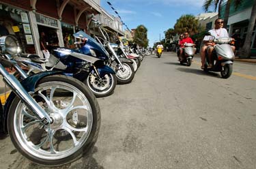 Poker Run 2009 photo - Duval Street, Key West